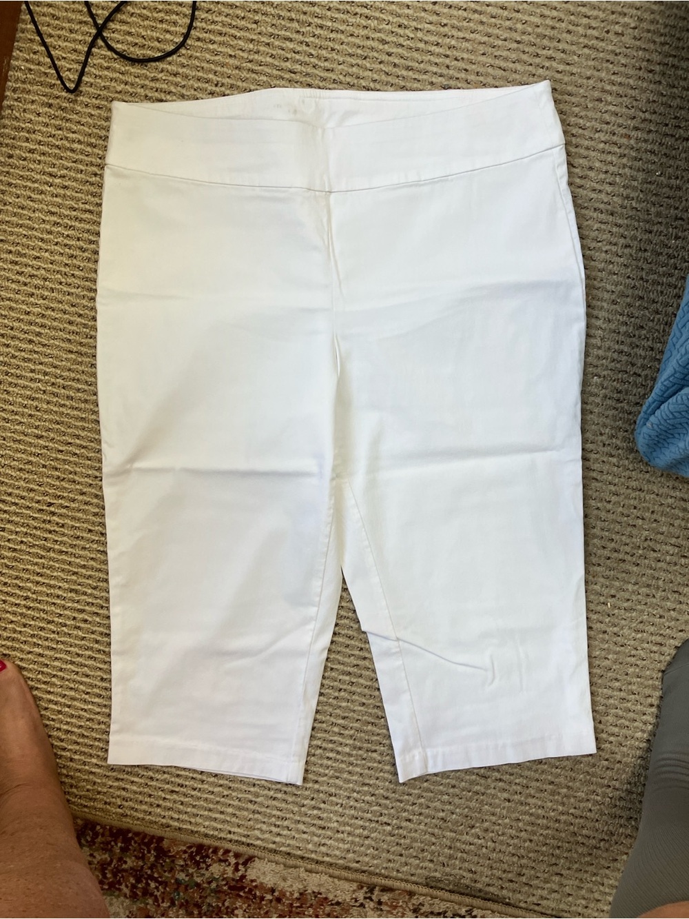 Christopher & Banks White Capri Pants